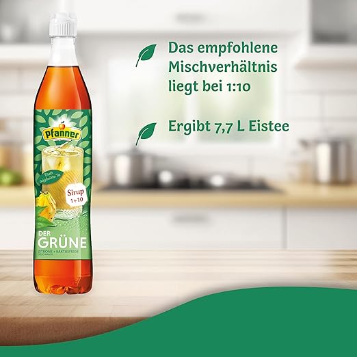 Pfanner Der Grüne Zitrone-Kaktusfeige Sirup - 0.7L - Image 3