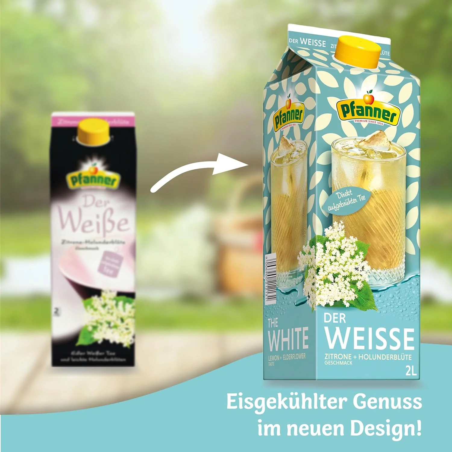 Pfanner «Der Weiße» Zitrone-Holunderblüte - 6x2L - Image 3