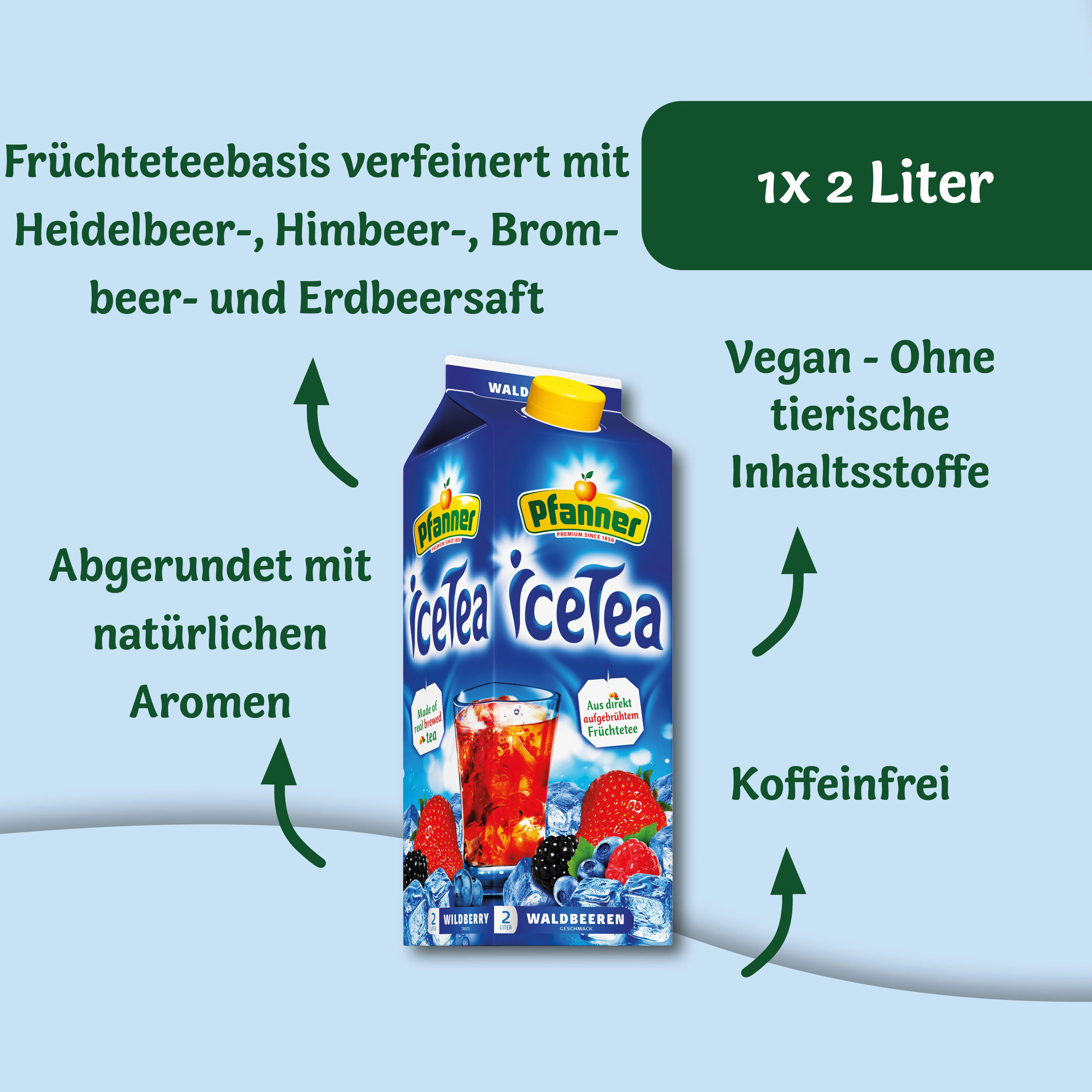 Pfanner Eistee Waldbeeren - 6x2L - Image 4